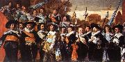 HALS, Frans Officers and Sergeants of the St George Civic Guard Company oil on canvas